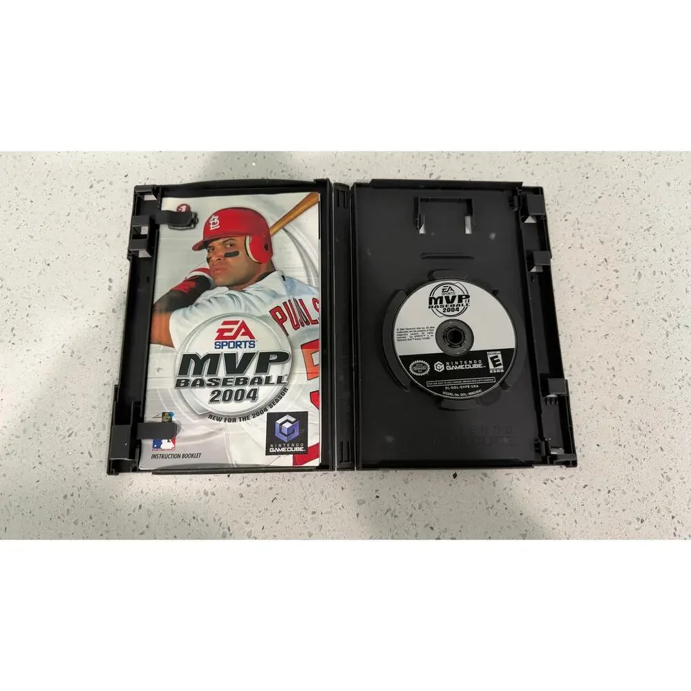 MVP Baseball 2004 (Nintendo Game Cube, 2003) Complete
